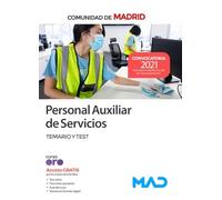 Personal Auxiliar de Servicios de la Comunidad de Madrid. Temario y test