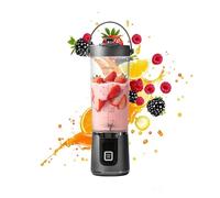 Personal Blender, USB recargable 500 ml LED Display Juicer, portátil Fruit Mixer Bottle, High Speed Compact Travel Blender With Easy Clean Function For Kitchen Travel Beach Camping Coffee Drink Use