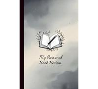 Personal Book Review | A Journal for the Books You Love or Don't, 120 pages, bookworms, perfect for knowing what you loved (or disliked) about the book.
