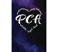 Personal Care Aide Gifts - a Blank Lined Journal with Heart Words, Great for Showing Your Appreciation: Purple and Blue Universe design