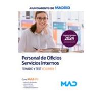 Personal De Oficios Servicios Internos. Temario Volumen 1 Y Test