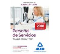 Personal De Servicios De La Administración De Castilla Y León. Temario Común Y Test