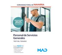 Personal de Servicios Generales de la Administración de la Comunidad Foral de Navarra. Test del temario