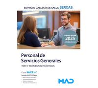 PERSONAL DE SERVICIOS GENERALES SERGAS. TEST SUPUESTOS PRACTICOS