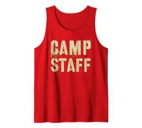 Personal del Campamento Campamento de Verano Anfitrión Equipo de consejeros Enfermera Camiseta sin Mangas