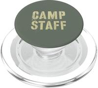 Personal del Campamento Campamento de Verano Anfitrión Equipo de consejeros Enfermera PopSockets PopGrip para MagSafe