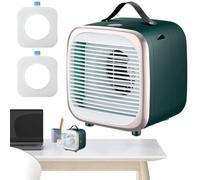 Personal Desk Fan, Portable Mini Cooling Fan with Strong Airflow, Quiet and Stylish Air Circulator for Bedroom Dorm Workplace, Compact USB Powered Table for Home and Daily Commute Use