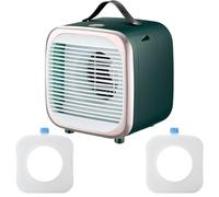 Personal Desk Fan Portable Small Bedroom Cooling Fan with Strong Airflow Stylish Compact Design for Dormitory Commute Car Home offices Outdoor Use Lightweight and Quiet