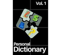 Personal Dictionary