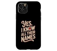 Personal Divertido de la Perrera Husky - Sí, sé Todos Sus Nombres Carcasa para iPhone 11 Pro