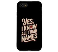 Personal Divertido de la Perrera Husky - Sí, sé Todos Sus Nombres Carcasa para iPhone SE (2020) / 7/8