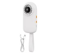 Personal Fan - LED Display USB Rechargeable, Outdoor Handheld Cooling Fan