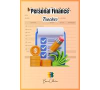 Personal Finance Tracker: Monthly Expense Log for Household Budgeting, Debt Tracking & Savings Goals