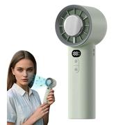 Personal Folding Fan - Rechargeable Travel Personal Fan, Instant Cool Multi-Speed Strong Airflow, Portable Device for Outdoor Travel, Backpacking, Camping and Daily Use