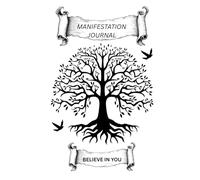 Personal Gratitude Manifestation Journal: Prompts & Guides: Hardback: 270 Pages: White & Black: Write Your Dream Into Existence