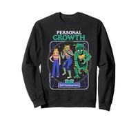 Personal Growth Alien Sarcastic Retro Funny Adult Humor Sudadera