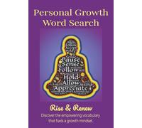 Personal Growth Word Search Puzzle Book: Word Search Easy to Read Print about Personal Growth, Self Improvement, Positive Thinking and More|6x9 ... for Vacation, Holiday, and Free Time