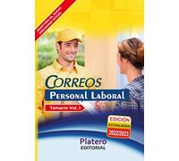PERSONAL LABORAL DE CORREOS. TEMARIO. VOLUMEN I