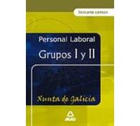 Personal Laboral De La Xunta De Galicia. Grupos I Y Ii. Temario General Comun