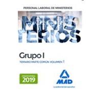 Personal Laboral De Ministerios Grupo I. Temario Parte Común Volumen 1
