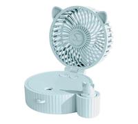 Personal Mist Fans Powerful 3 Speed - USB Charging Compact Cooling Misting
