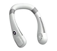 Personal Neck Fan - Quiet Five Speed Air Cooler, Bladeless Wearable Cooler