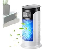 Personal Portable Air Cooler - USB Evaporative Fan, Quiet 3-Speed Cooling Device | Long Lasting Creatives Modern Design Compact 300ml Water Tank For Home Office Bedroom Outdoor Car Travel