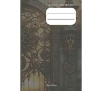 PERSONAL SCHOOL NOTEBOOK WITH VINTAGE STYLISH GATE VIBE COVER FOR YOUR CLASSROOM NOTES AND TO MEMORISE EVERY IMPORTANT TOPIC TO GET GOOD GRADES.: For Teens and Adults