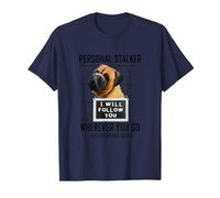 Personal Stalker Perro Bullmastiff I Will Follow You Camiseta