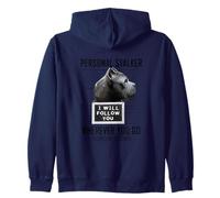 Personal Stalker Perro Cane Corso I Will Follow You Sudadera con Capucha