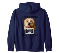 Personal Stalker Perro Norfolk Terrier I Will Follow You Sudadera con Capucha