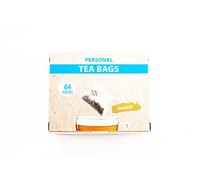 Personal Tea Bags - 64 Pieces - Premium Quality by Petali Tea Tools