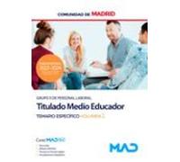 Personal Titulado Medio Educador (grupo Ii) De La Comunidad Autonoma D