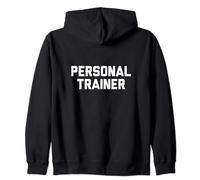 Personal Trainer on reverse Sudadera con Capucha