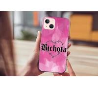 Personalaizer Carcasa Flexible Compatible para Smartphone iPhone 13 Pro de bichota con terminacion Glossy