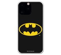 Personalaizer Funda Oficial Batman Compatible con iPhone 13 Pro MAX - Carcasa de Silicona TPU Flexible Transparente - Diseño Logo Clásico