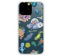Personalaizer Funda Oficial Rick y Morty Compatible con iPhone 15 Pro MAX - Carcasa de Silicona TPU Flexible Transparente - Diseño Ricktanical