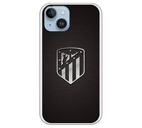 Personalaizer Funda Original Compatible con iPhone 14 Pluscon diseño de Atlético de Madrid Escudo Plata