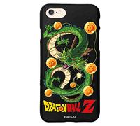 Personalaizer Funda Original Compatible con iPhone 7-8-SE 2020 - SE 3(2022) Negro con un diseño de Dragon Ball Z Shenron y Bolas