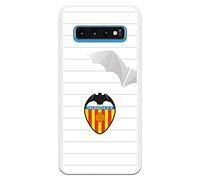 Personalaizer Funda Original Compatible con Samsung Galaxy S10 - Valencia Escudo y Murcielago