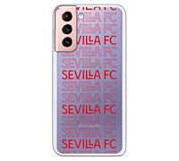 Personalaizer Funda Original Compatible con Samsung Galaxy S21 - S30 - Sevilla FC Clear