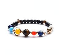 Personalidad Galaxy Cosmic Sistema Solar Pulsera de Ocho Planetas Regalo para Niña Conveniente y d