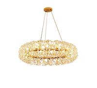 Personalidad Luz Creativa Lámpara De Cristal De Lujo,G9 Lámpara De Araña De Cristal Posmoderna Nórdica,Edificio Dúplex Villa Escalera Luz,para Sala De Estar Comedor Dormitorio Lámpara De Sala De