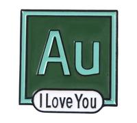 Personalidad ordenador icono puntero metal esmalte insignia PS AI Toolbar reloj de arena flecha teclado tendencia aparato, Normal, Metal no precioso