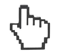 Personalidad ordenador icono puntero metal esmalte insignia PS AI Toolbar reloj de arena flecha teclado tendencia aparato, Normal, Metal no precioso