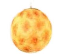 Personalidad Post- Creative Nine Planeta Personalidad Cosmic Cosmic Decorative Cafe Cafe Restaurant Bar Island Resina Redonda Redonde Light Ocho Planetas Disponibles en Nueve tamaños YYQB Hecho