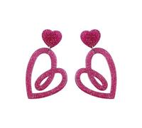 Personalidad temperamento con incrustaciones de líneas de diamantes pendientes colgantes simples novia minimalista pendientes finos tachonados pendientes de diamante pendientes de zircon pendientes de