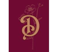 Personalised A4 Monogram Journal - Blank Unlined Notebook for Sketching, Writing & Ideas: D