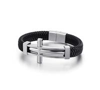 Personalised Gifts Bracelet Boys, Stretch Bracelet Men's Star Men's Bracelet Wrist Chain Stainless Steel with Safety Clasp