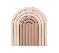 Personality Rainbow Coaster Creative Heat-Resistant Mat Detachable Table Placement Protects Table from Burnt out Coffee